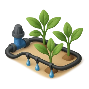 Irrigazione e cura piante