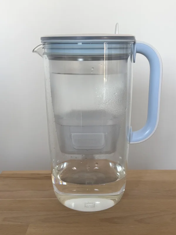 Caraffa filtrante in vetro